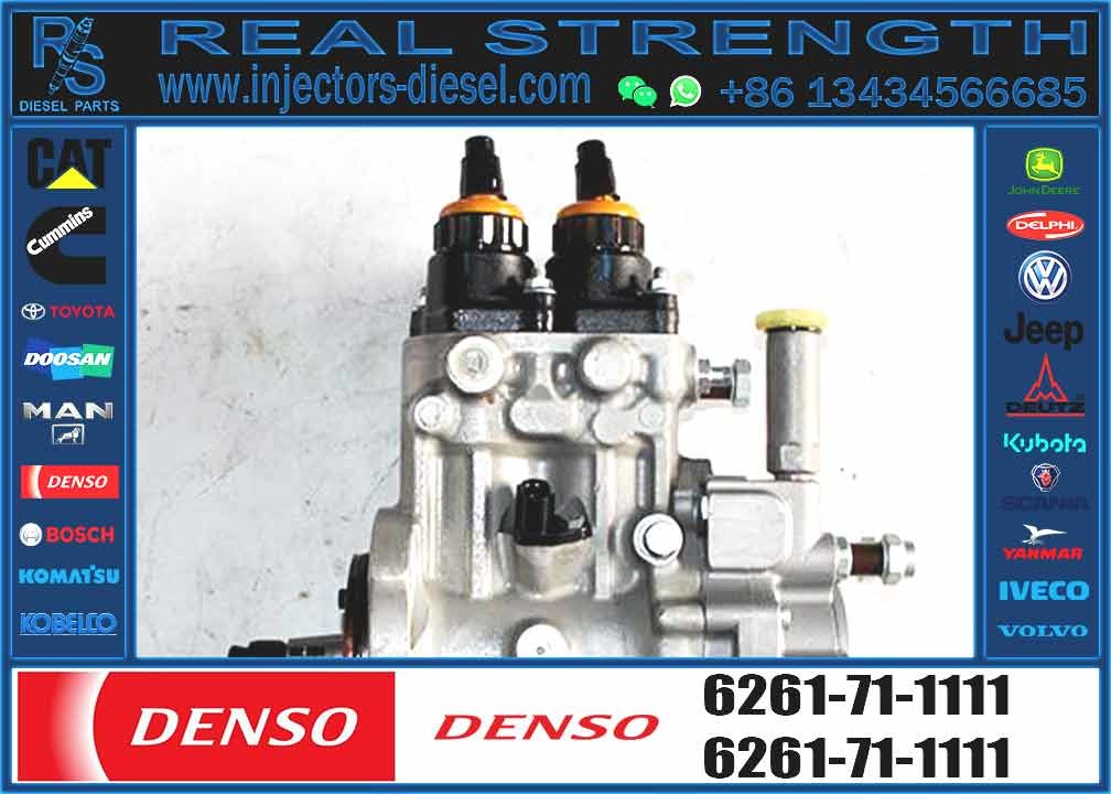Excavator Fuel Injection Pump 6261-71-1111 Fuel Injection Pump for Koma-tsu SAA6D140
