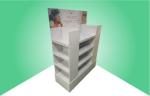 Three Face Show Cardboard Pallet Display 15 KGS/Shelf For Promoting Electronics