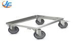 RK Bakeware China Foodservice NSF Stainless Steel Mobile Bread Pan Dollies 600 ×