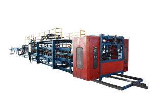 Metal Sheet EPS Sandwich Wall Panel Machine Polystyrene Density 8-20 Kg/M3
