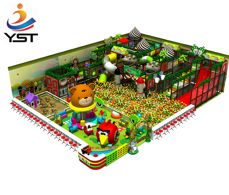 Huaxia Cheap Jungle Theme Soft Play Indoor Playground Equipment for Kids