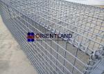 5mm Landscape Square Hole Galfan Gabion Baskets Hot Dipped 75×75mm