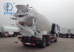 6x4 10Tires SINOTRUK HOWO 10CBM Concrete Mixing Equipment ZZ5257GJBM3841W Italy