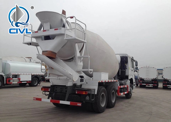 6x4 Heavy Duty commercial Truck Concrete Mixer Truck Diesel Fuel EURO II engine