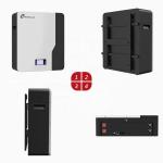 Amosolar 48V/51.2V 100ah 200ah 10kwh 20kwh Lifepo4 Battery for Solar Storage