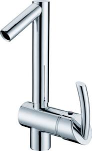 Quality H59 Brass Kitchen Sink Water Faucet One handle , Ivory Chrome Mixer Tap wholesale