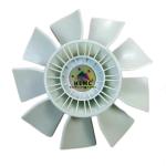 Excavator Diesel Cooling Fan Blade 6 Holes 9 Blades 6D102 Construction Machinery