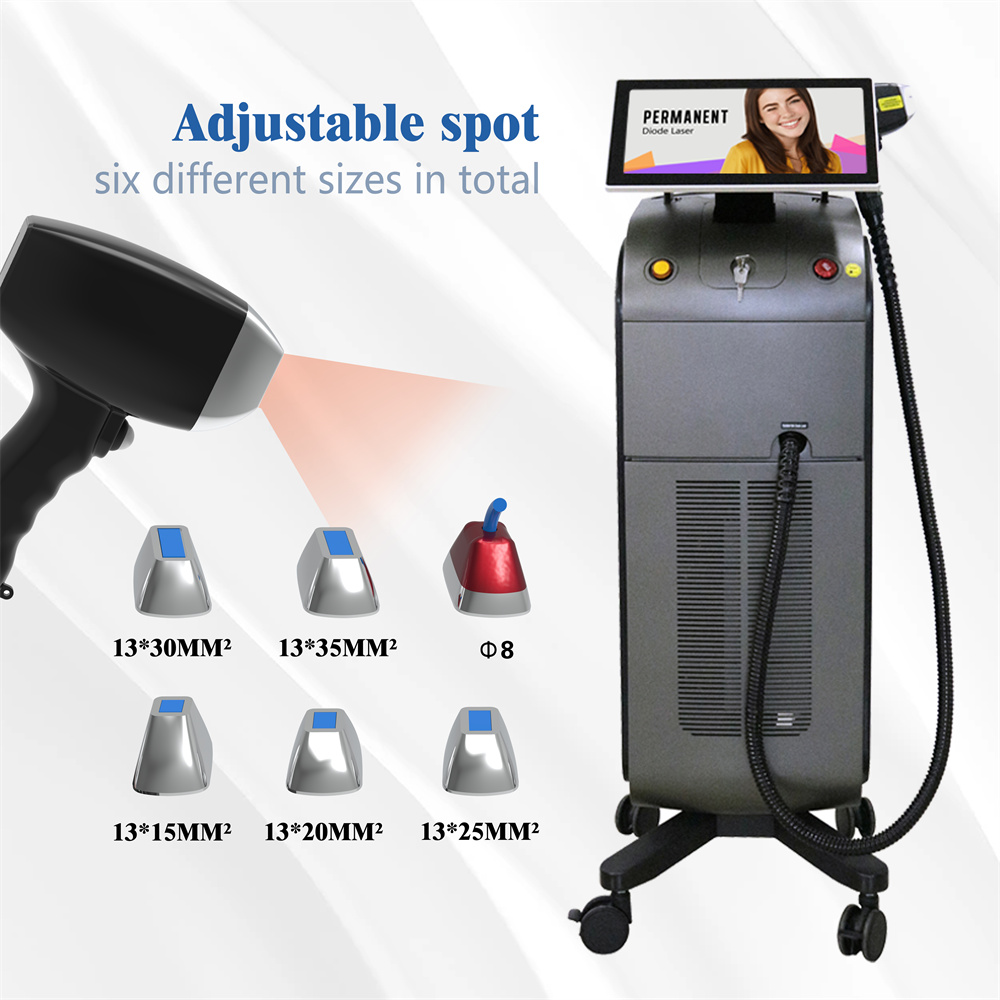 808nm Diode Laser Permanent Hair Removal Machine With 8.4/10.4 Inch Touch Screen
