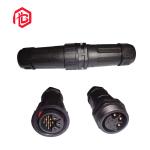 PVC Rubber Low Frequency 9 Pin Waterproof Connector