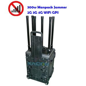 Quality 8 Bands Portable Luggage Vehicle Mounted Jammer Military Standard Casing 50w Each Band wholesale