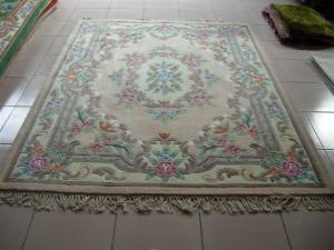 Quality Traditional Design Flower Handtufted acrylic carpet wholesale
