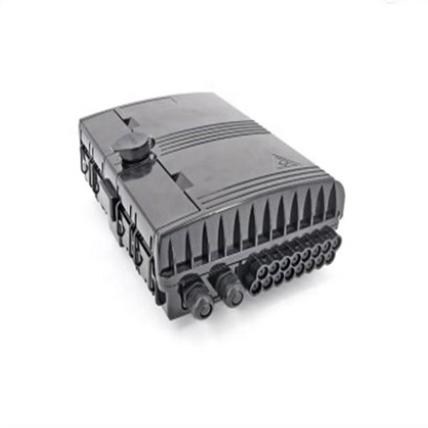 Outdoor Small Fiber Optic Cable Joint Box Plastic Shell Waterproof Rainfall
