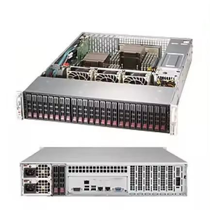 Stock Supermicro SSG-2029P-E1CR24H X12 BigTwin 4 2-Node CPU 2U Rack Twin Server Model