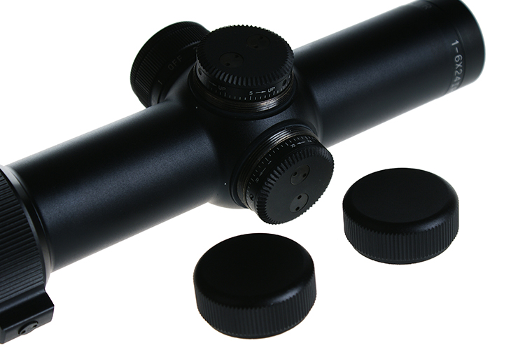 24mm Objective Diameter Red Dot Laser Scope 1-6X24 LPVO Optic Scopes for Professional