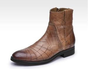 Quality Winter Classic Mens Leather Casual Shoes Normal Size Lace Up Mens Suede Ankle Boots wholesale