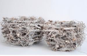 Quality home dicorative wicker flower basket willow garden basket plant plastic lining manufacture wholesale