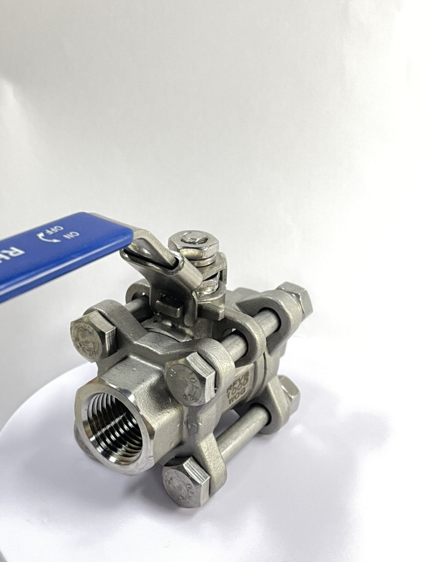 3PC Threaded Ball Valve with CE Approved (Q11F)