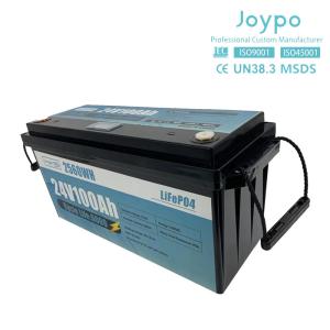 Quality RV Camper Long Life LFP Lifepo4 Battery 12V 24V 100Ah 200Ah With Smart BMS wholesale