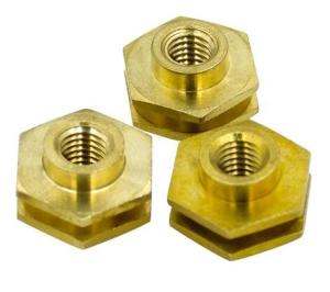 Quality Furniture Heavy Hex Nuts Knurled Rivet Nut Carbon Steel Zinc Plate Surface wholesale