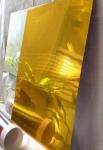 Golden Mirror Finish Aluminium Sheet PE Coated Aluminium Reflector Sheet