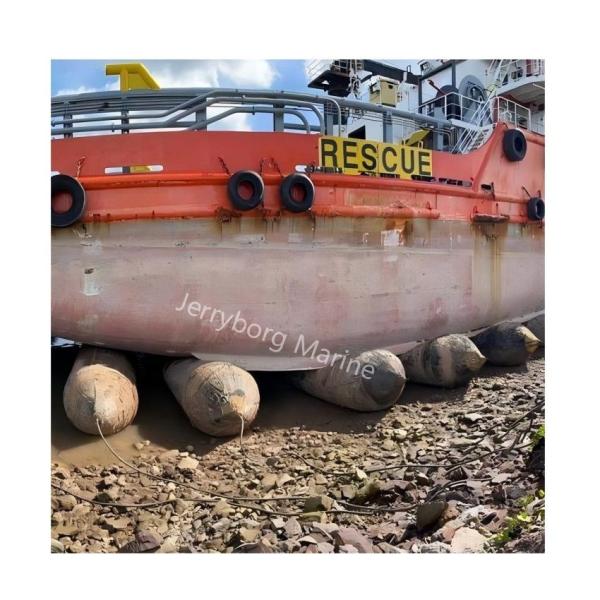 Inflatable Marine Rubber Ship Launching Airbag / Balloon for Launching and