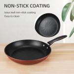 Multifunction Cookware Multi-size Cast Iron Fry Pans Non-stick Coating Frying