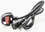 UK Power Cord / AC DC Power Cable BS1363 Standard Fused Plug IEC 60320 C13