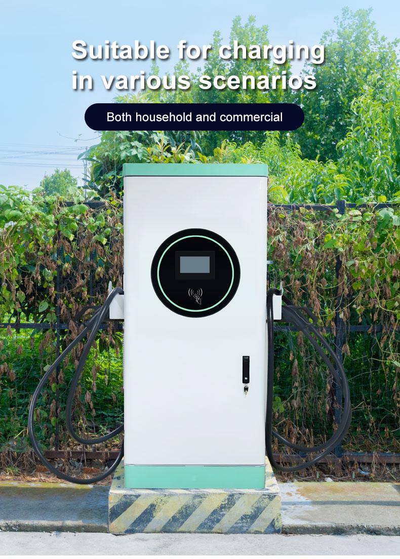 120kW DC Floor-Mounted Energy Electric Vehicle Charging Station with 4G OCPP WIFI and 200-750VDC Output Voltage Range