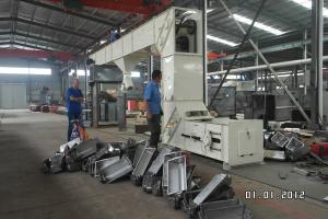 Quality Alkali Resistant Belt Driven Elevator 200 Cubic Meters No Raise Dust wholesale