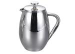 Pear Shape Double Wall Tea & Coffee Maker French Press Coffee Plunger 34oz