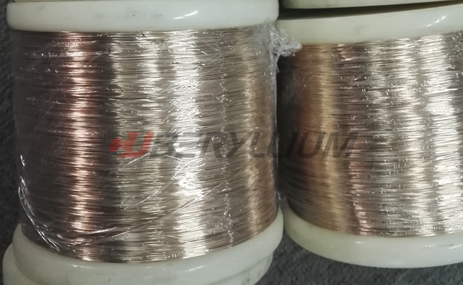 Td01 C17200 Beryllium Copper Wire CDA 172 1/4 Hard Fine For Welding Electrode