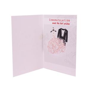 Quality 10 Sec Talking Voice Recording Greeting Cards , Paper Audio Play Greeting Card wholesale