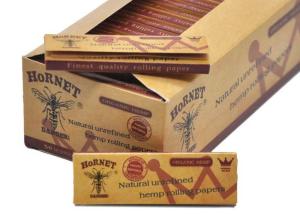 Quality 70 Mm Smoking Rolling Paper , Brown Transparent Hemp Rolling Paper wholesale