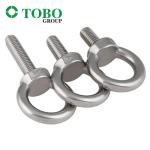 OEM Bolt And Nut DIN580 Lifting Eye Bolt Stainless Steel AISI304 / 316 Eye Bolt
