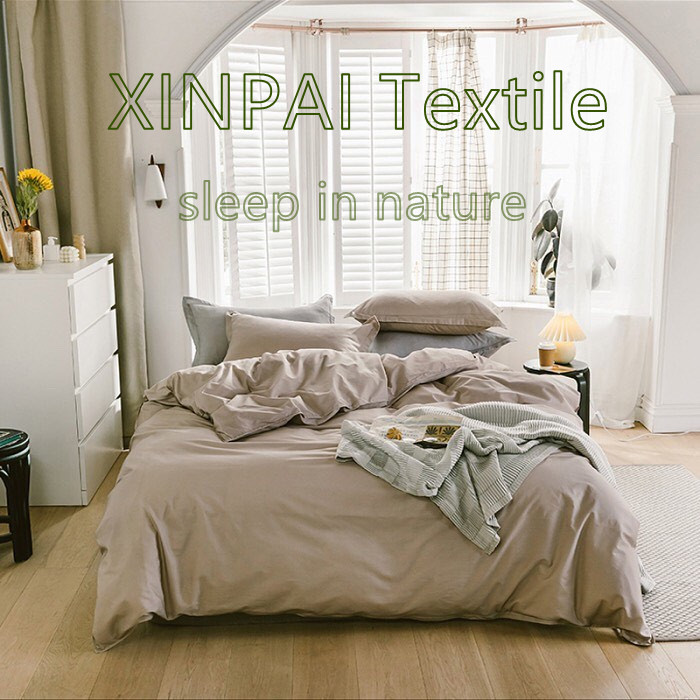 National Standards Color Fastness Grade 100% Cotton Print Bed Sheet Set by XINPAI