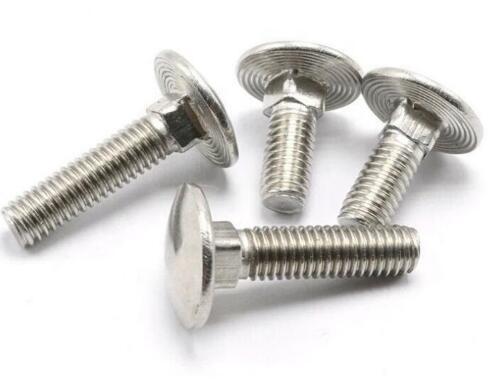Customized Stainless Steel Cup Head Nib Bolt Carriage Bolt Medium Carbon Steel