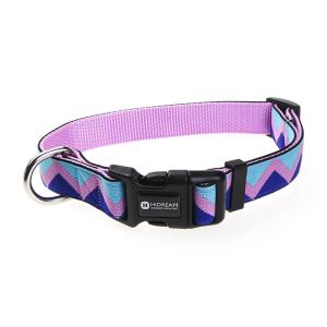 Quality Adjustable Dog Walking Collars And Leashes Rainbow Girl Newborn Puppy Collar wholesale