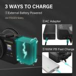 100w Cob Led Pocket Fill Light 7500k Short Videos Lighting Camera Photography