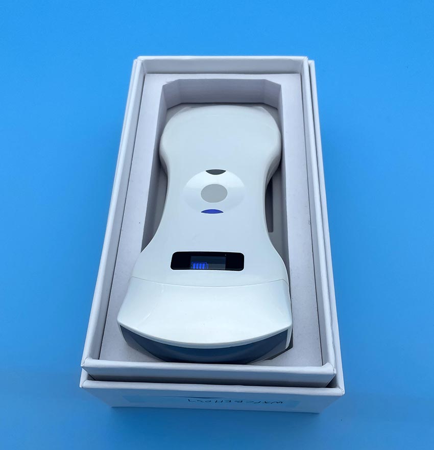 192 Element Wireless Color Ultrasound Probe Double Heads 3 in 1 Ultrasound Scanner Probe For iOS/Android/ Windows