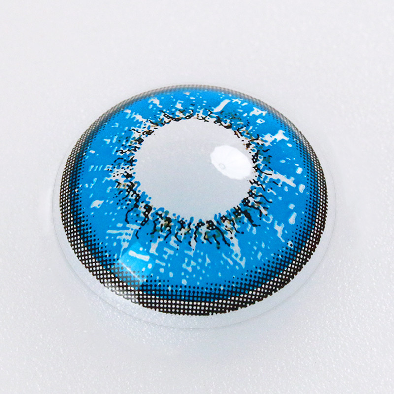 Big Eye Green Soft Colored Contacts Lens For Cosmetic Make Up