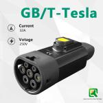 7kw 32A GBT to Tesla EV Charger Adapter 220V for Charging Electric Vehicles