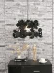 Modern White Black Simple Chandeliers Dining Room Living Room Geometric Cumulus