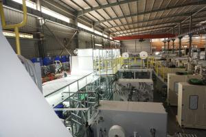 Quality PLC Touch Screen 335KW 300PPM Adult Diaper Making Machine wholesale
