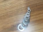 Carbon Steel Material Flat Metal Washers Hot Dip Galvanizing M10 White Zinc