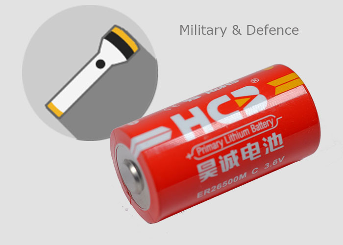 Lithium Thionyl Chloride ER26500M 7Ah Li-SOCl2 Lithium Battery