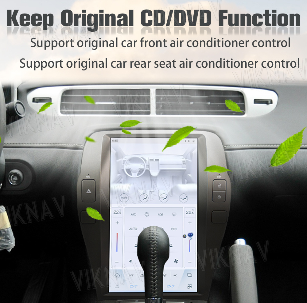 Multimedia 2 DIN Android Car Head Unit For Chevron Camaro 2010 - 2015