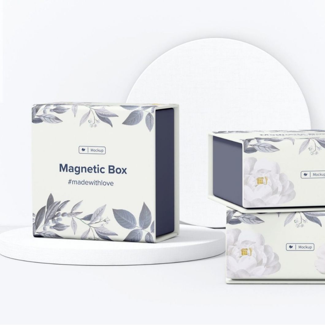 Magnetic Book Flip-Top Box Custom Packaging Packing Package Gift Jewelry Jewellery Perfume Advanced Exquisite Gift Cardboard Boxes Printed Logo Factory Price