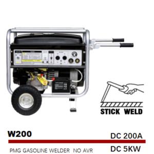 Quality 5kw Welding Machine Electric Start 200A Arc Welder Generator wholesale