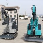 Small Scale CE/EPA 1.5 Ton Mini Excavator For Road Construction Support OEM