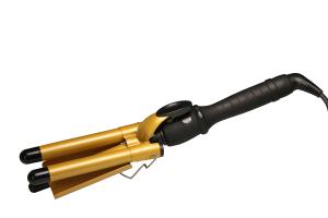 Quality Triple Wave curling iron JR-266-19# golde wholesale